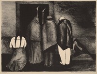 Requiem, José Clemente Orozco, 1928