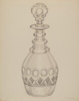 Decanter, Thomas Holloway, c. 1937