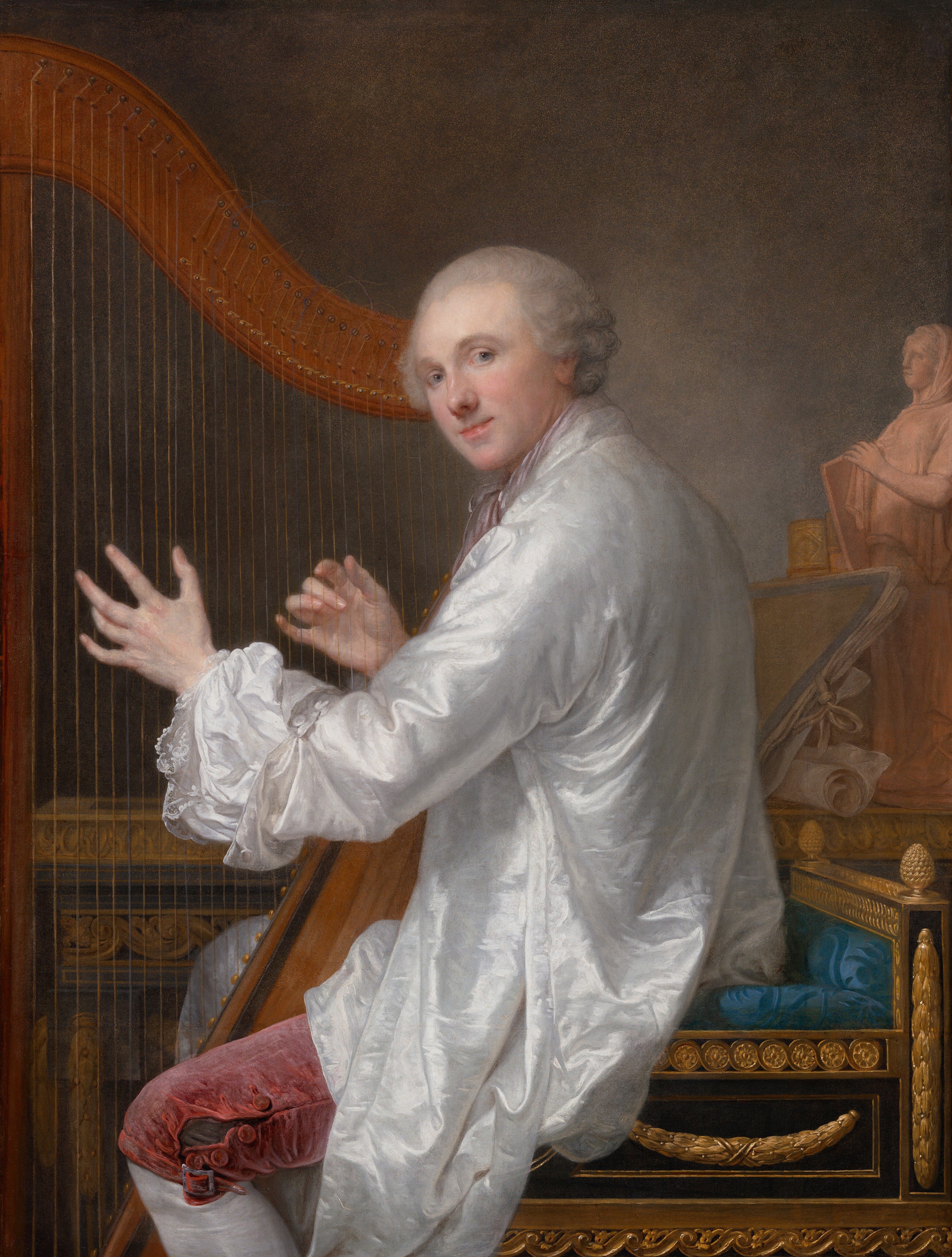 Ange Laurent de La Live de Jully by Jean-Baptiste Greuze
