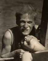 Alfred Stieglitz and Rebecca Strand at Lake George, Paul Strand, 1922