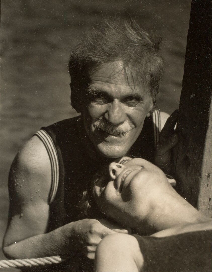 Alfred Stieglitz and Rebecca Strand at Lake George