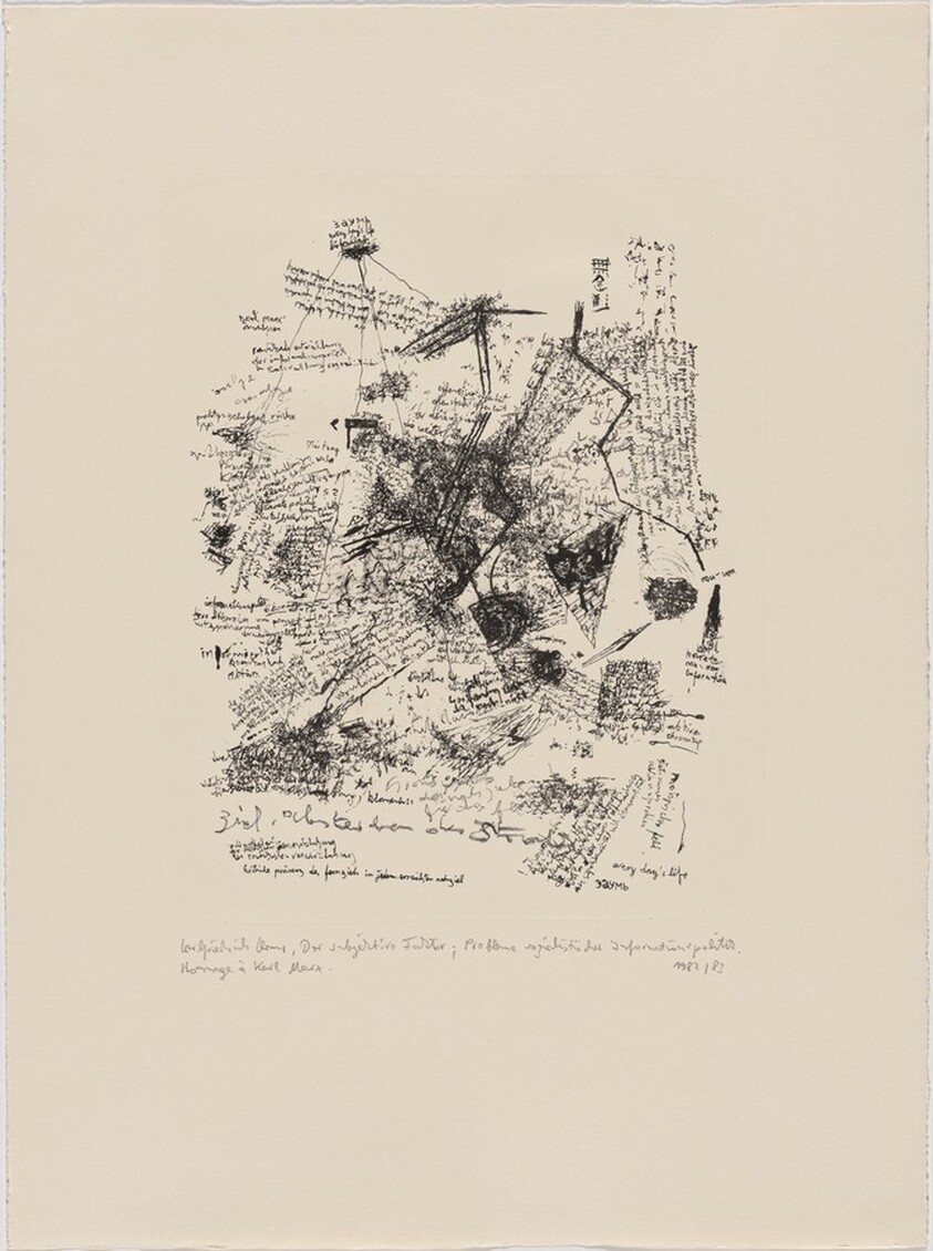 Der subjektive Faktor; Probleme sozialistischer Informationspolitik. Hommage à Karl Marx.