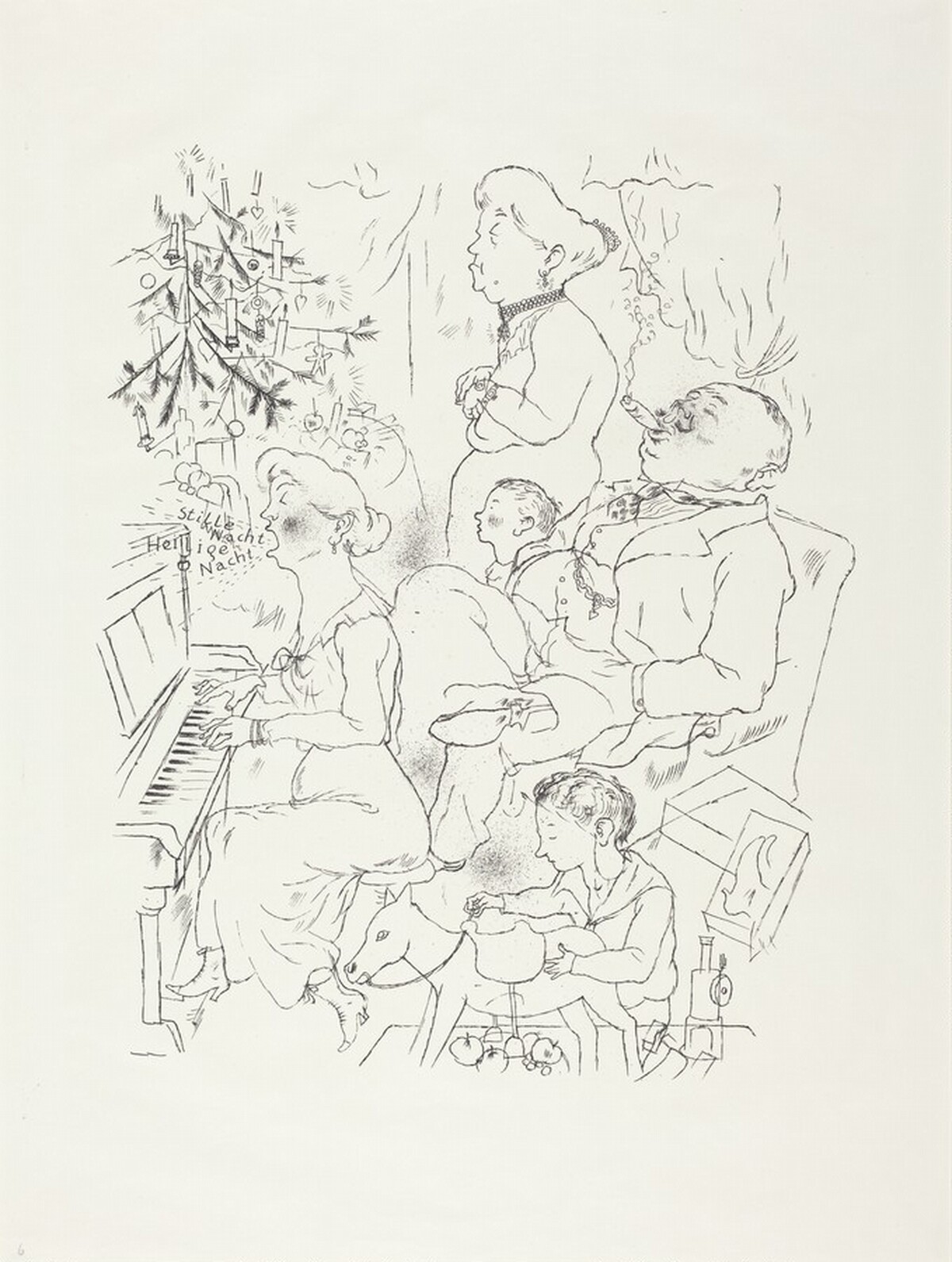"The blessing of heaven is visibly upon me." ("Gottes sichtbarer Segen ist bei mir.")