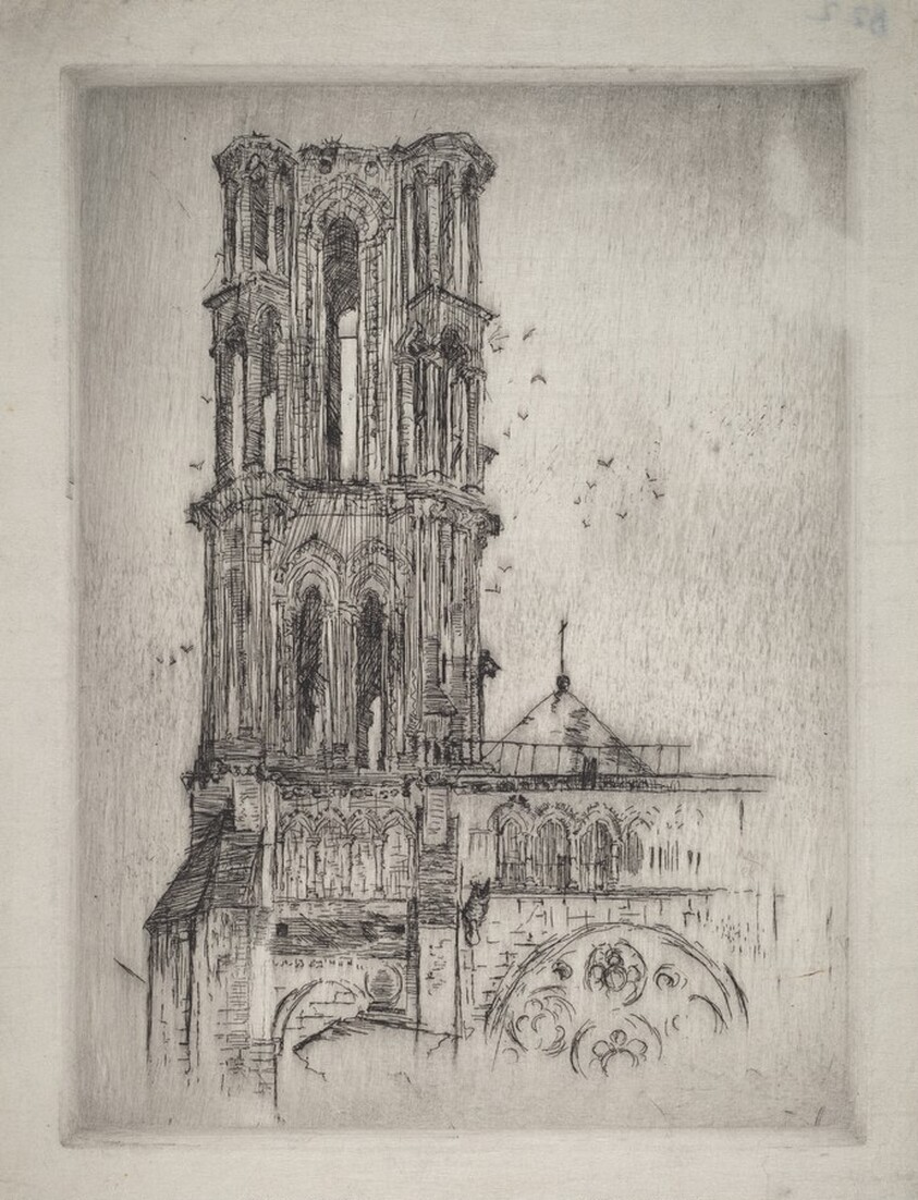 Cathedral Tower, Laon