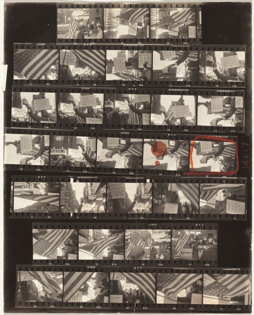 Man holding Bible--Early New York City A1