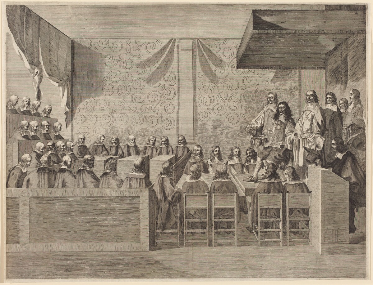 Charles II with His Council