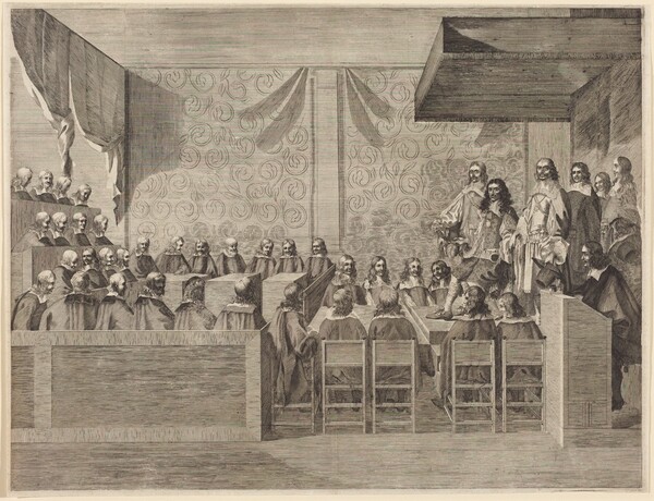 Charles II with His Council