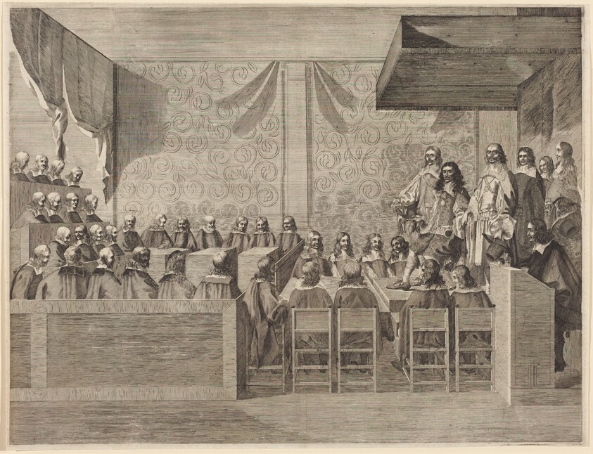 Charles II with His Council