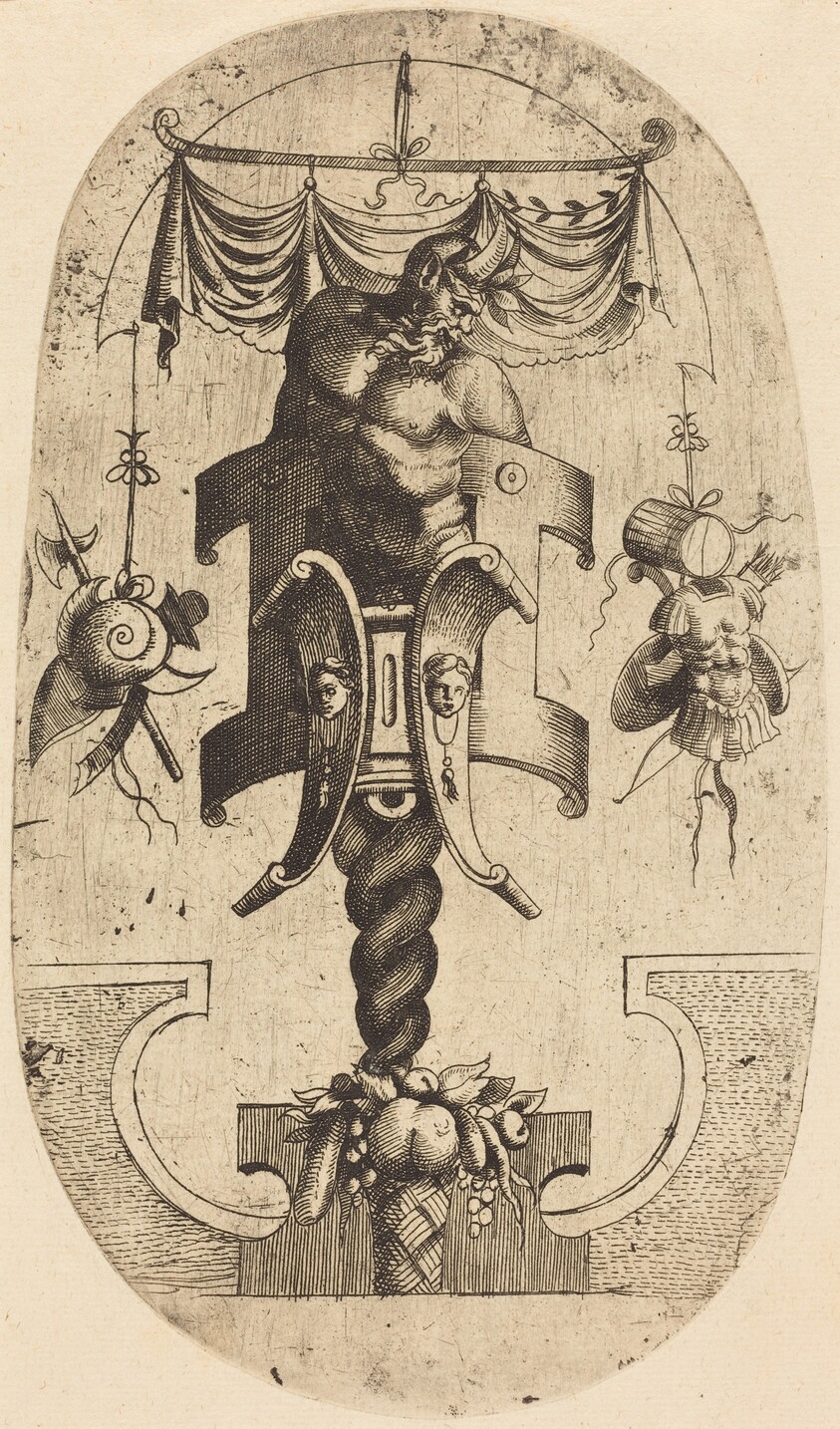 Satyr Bending Towards the Right