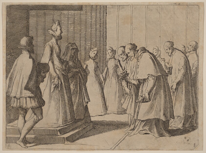 Margaret of Austria Receiving the Homage of Cardinals and Prelates