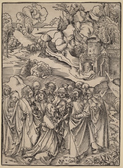 Christ and the Apostles and the Holy Women