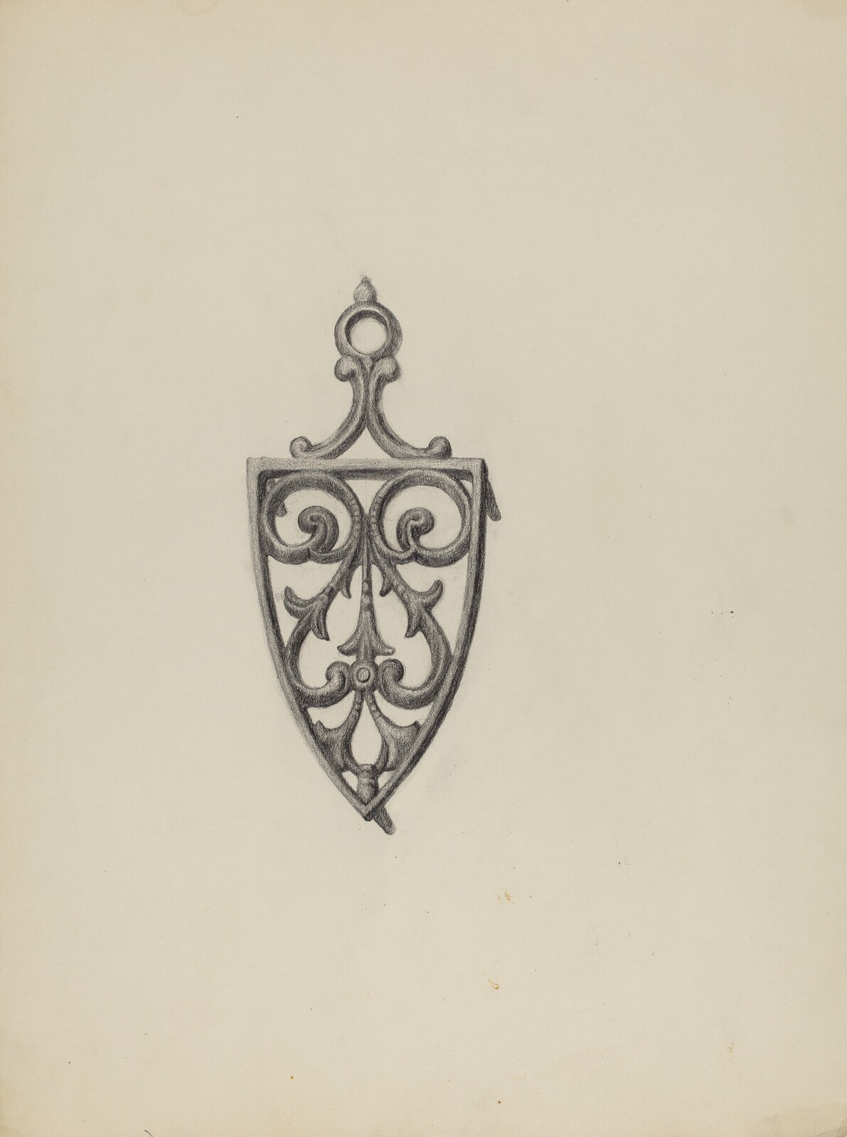 Iron Stand, Roy Weber, c. 1938