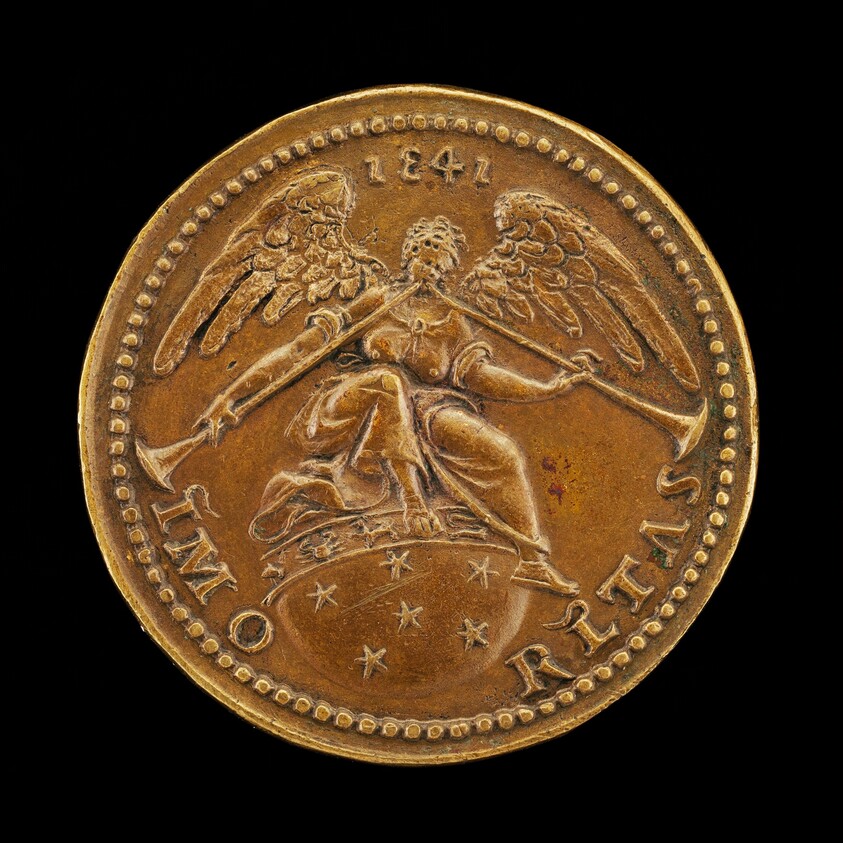 Fame Seated on the Celestial Globe [reverse]