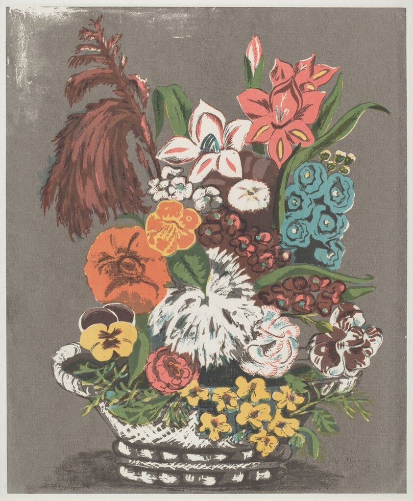 Untitled (Basket of Flowers)