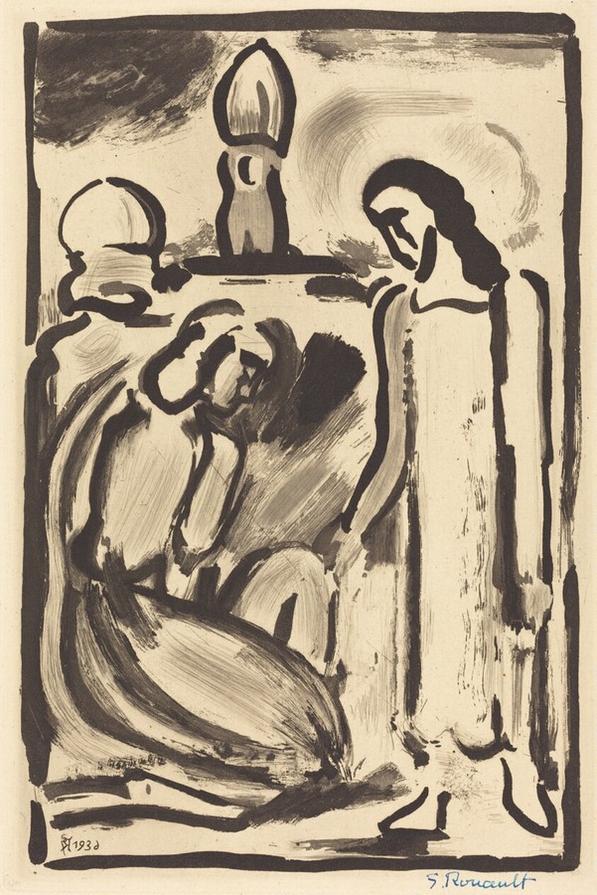 Christ et Sainte Femme