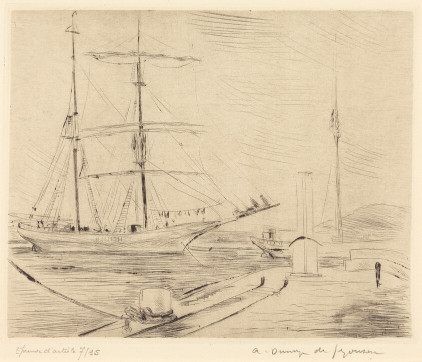 Schooner, Saint-Tropez (Saint-Tropez, la goelette)