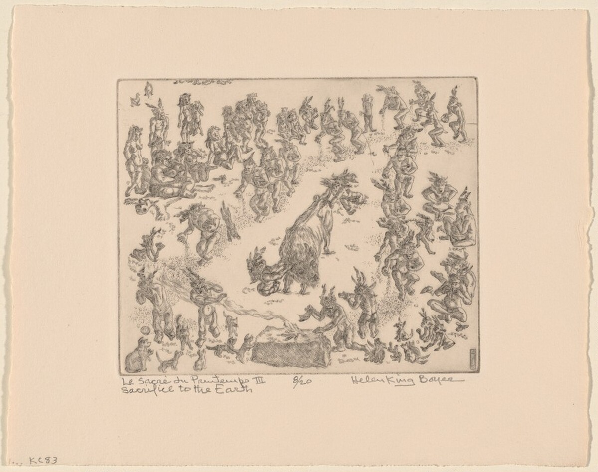 III. Sacrifice to the Earth