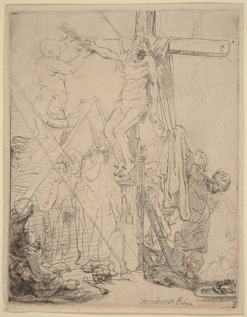 The Descent from the Cross: a Sketch