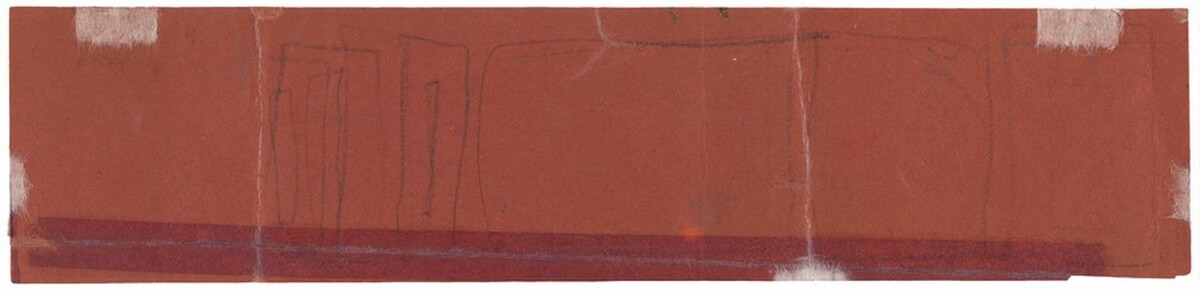 Untitled (Study for Seagram Murals) [verso]