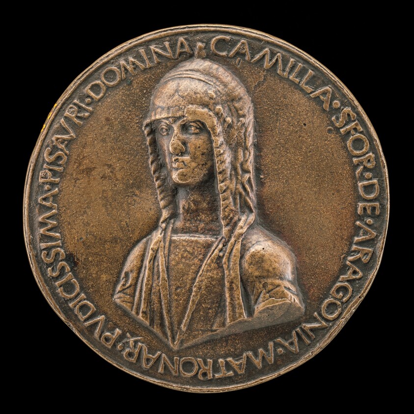 Camilla Sforza of Aragon, Wife of Costanzo Sforza 1475