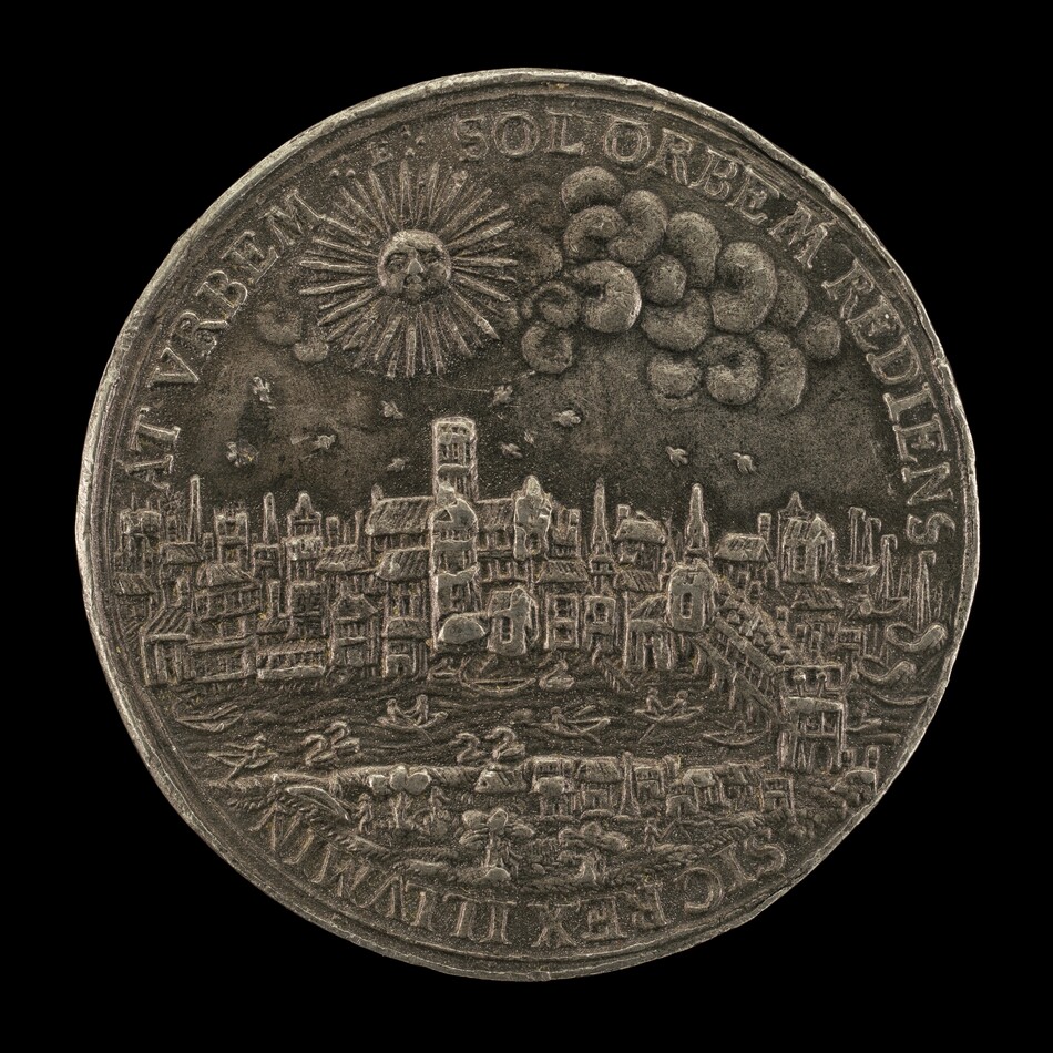 The Juxon Medal: The Dominion of the Seas [reverse] by