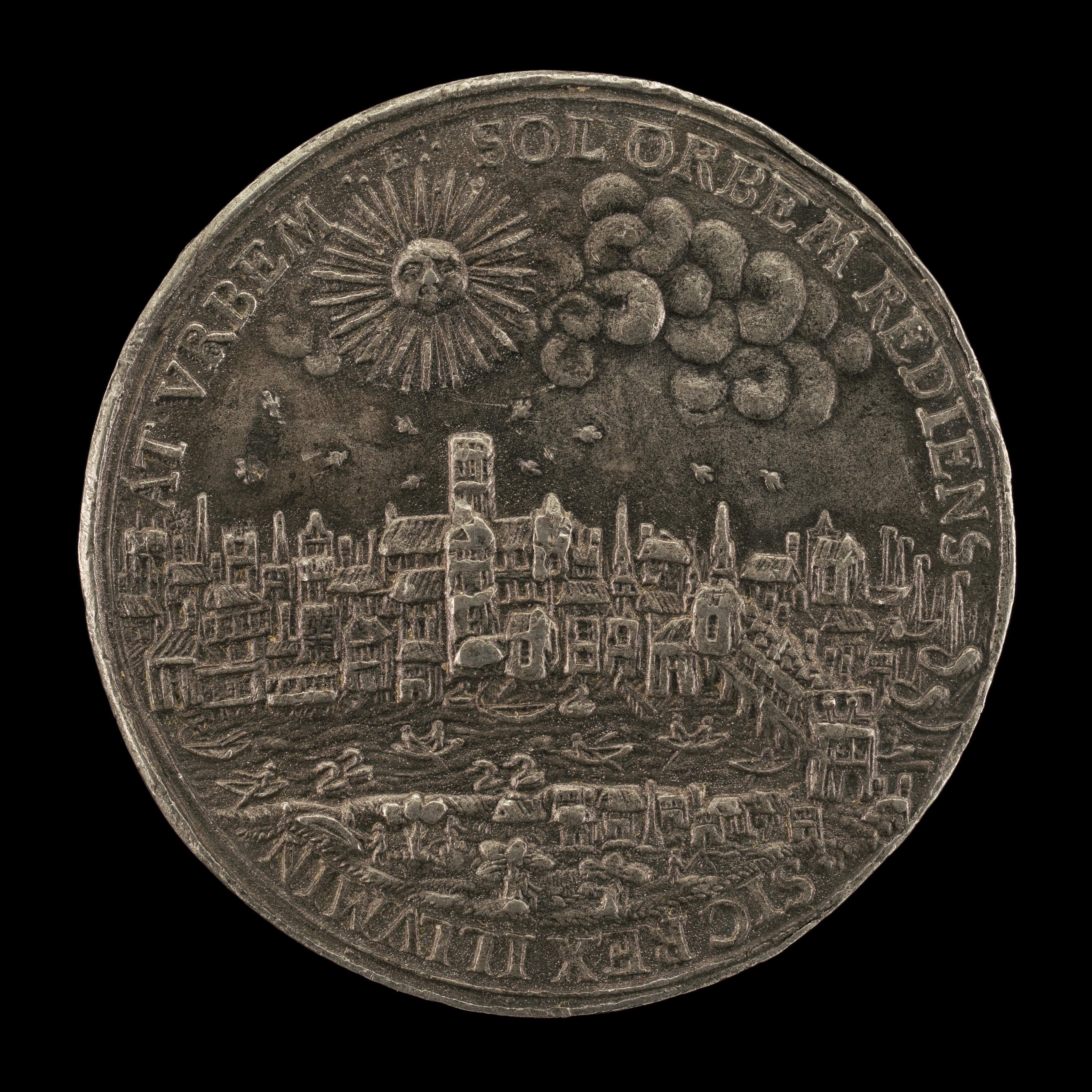 The Juxon Medal: The Dominion of the Seas [reverse] by