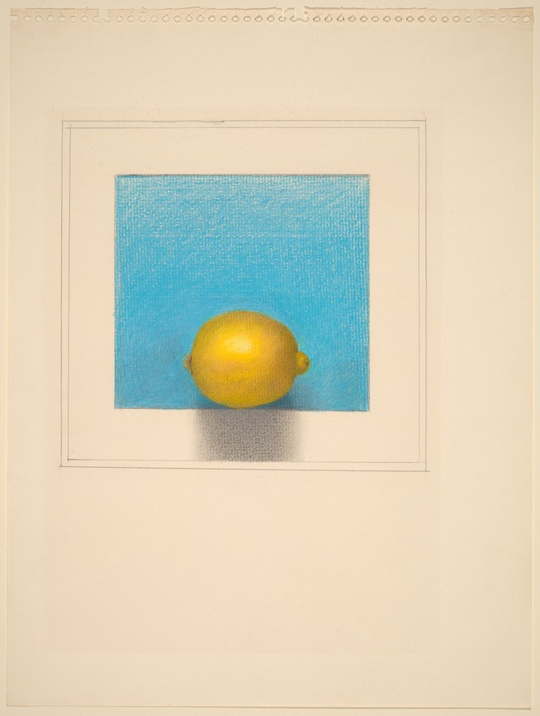 Study for "Lemon", Leo Dee, c. 1975