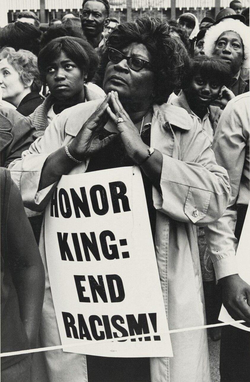 "Honor King: End Racism"