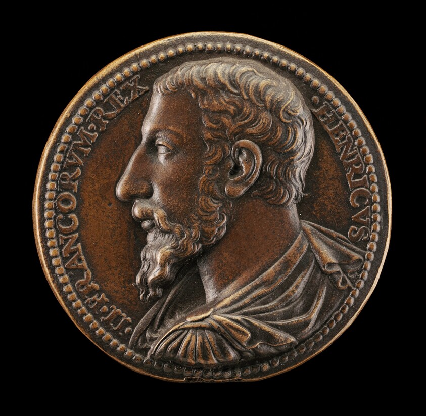 Henri II, 1519-1559, King of France 1547 [obverse]