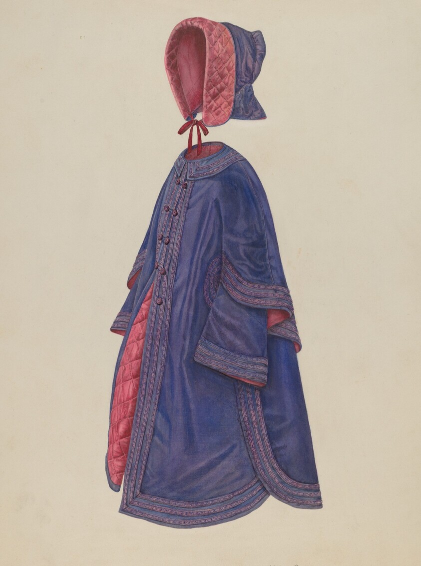 Child's Coat & Bonnet