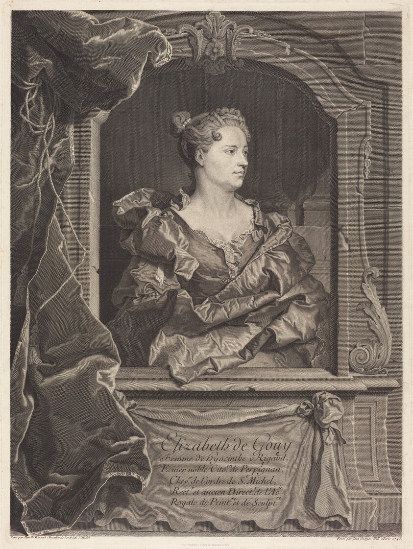 Elizabeth de Gouy, femme de Hyacinthe Rigaud