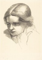Head of a Young Woman, André Derain, 1927