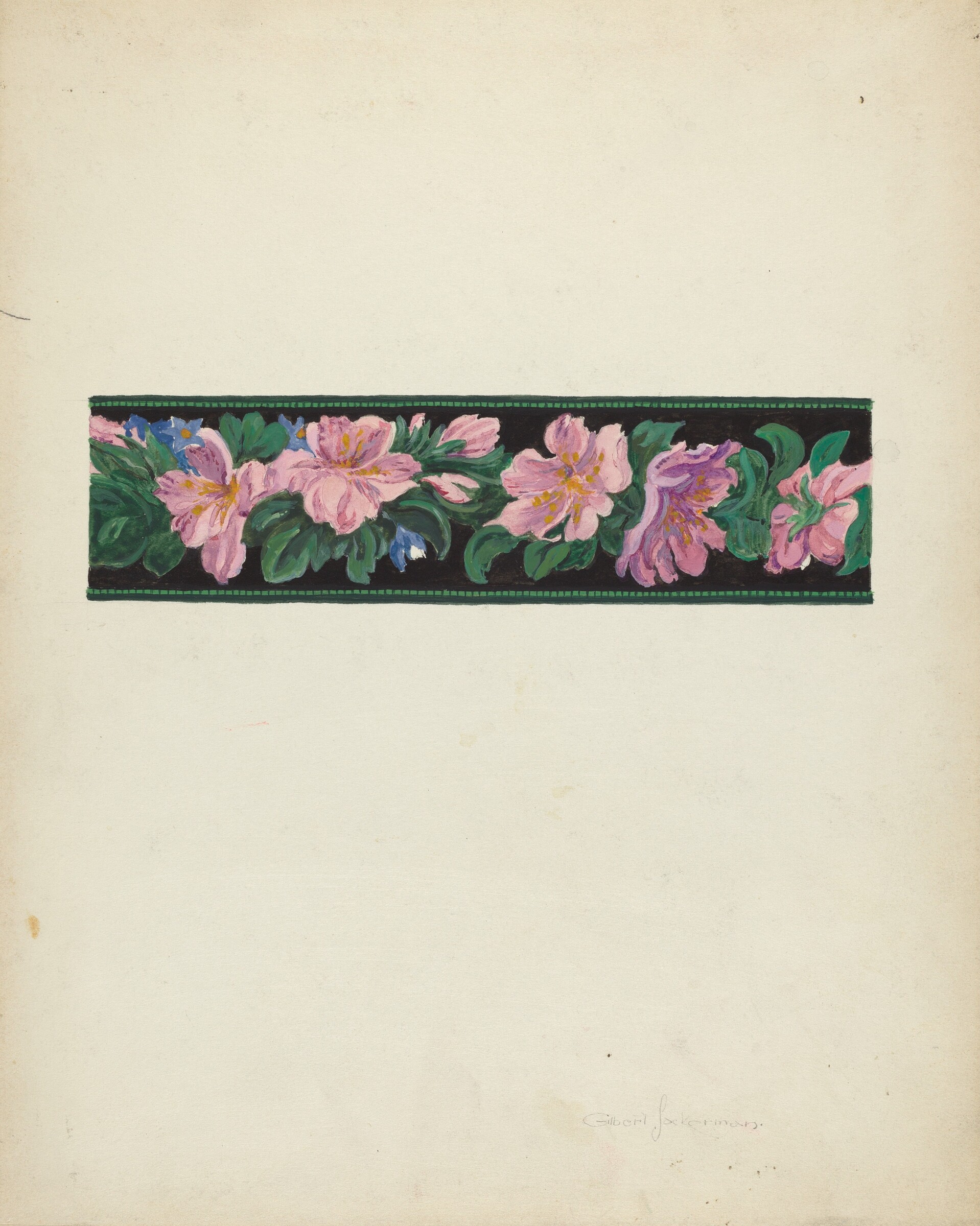 Wallpaper, Gilbert Sackerman, c. 1939