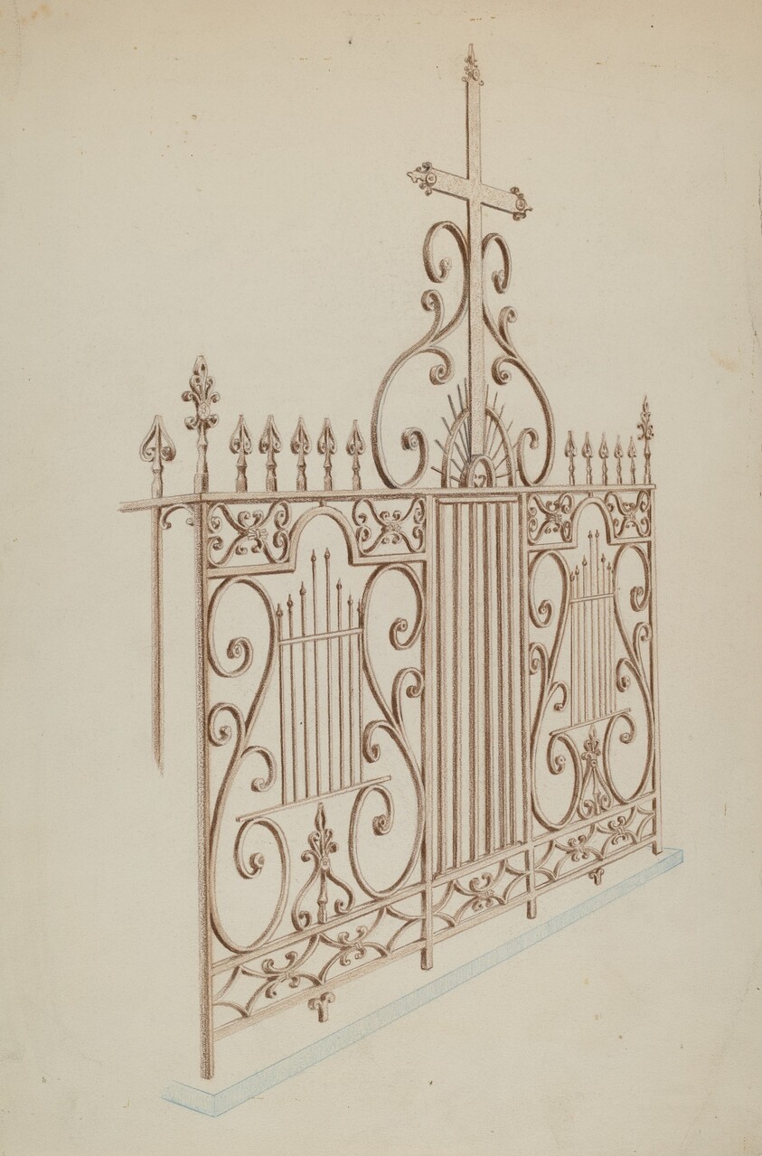 Iron Gate and Fence