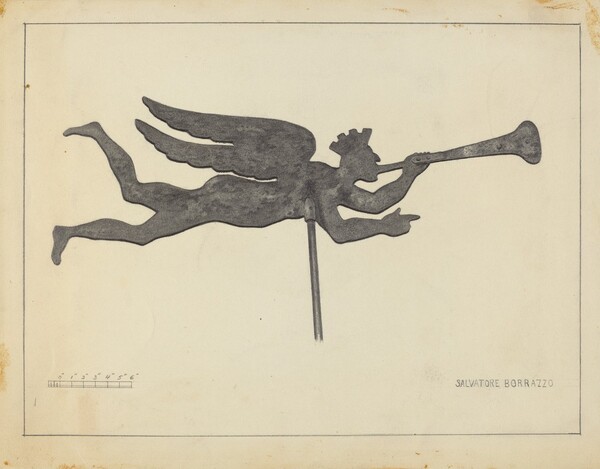 Weather Vane - Angel Gabriel