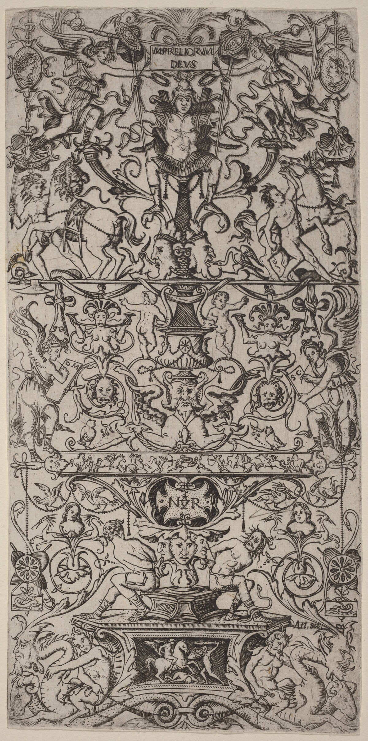 Ornament Panel: Mars, God of Battles