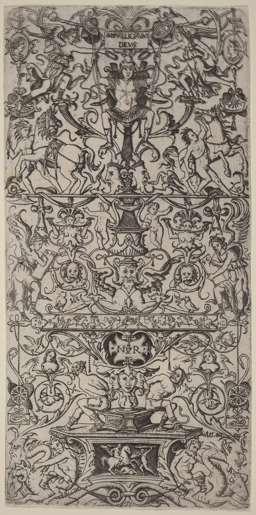 Ornament Panel: Mars, God of Battles