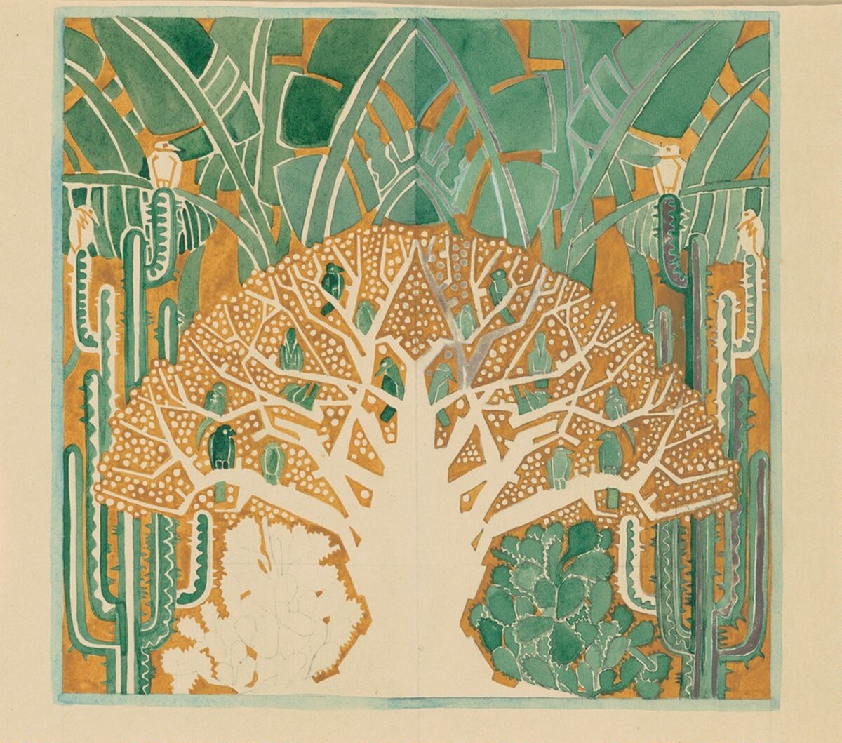 Curtain Design for " Rio Rita"