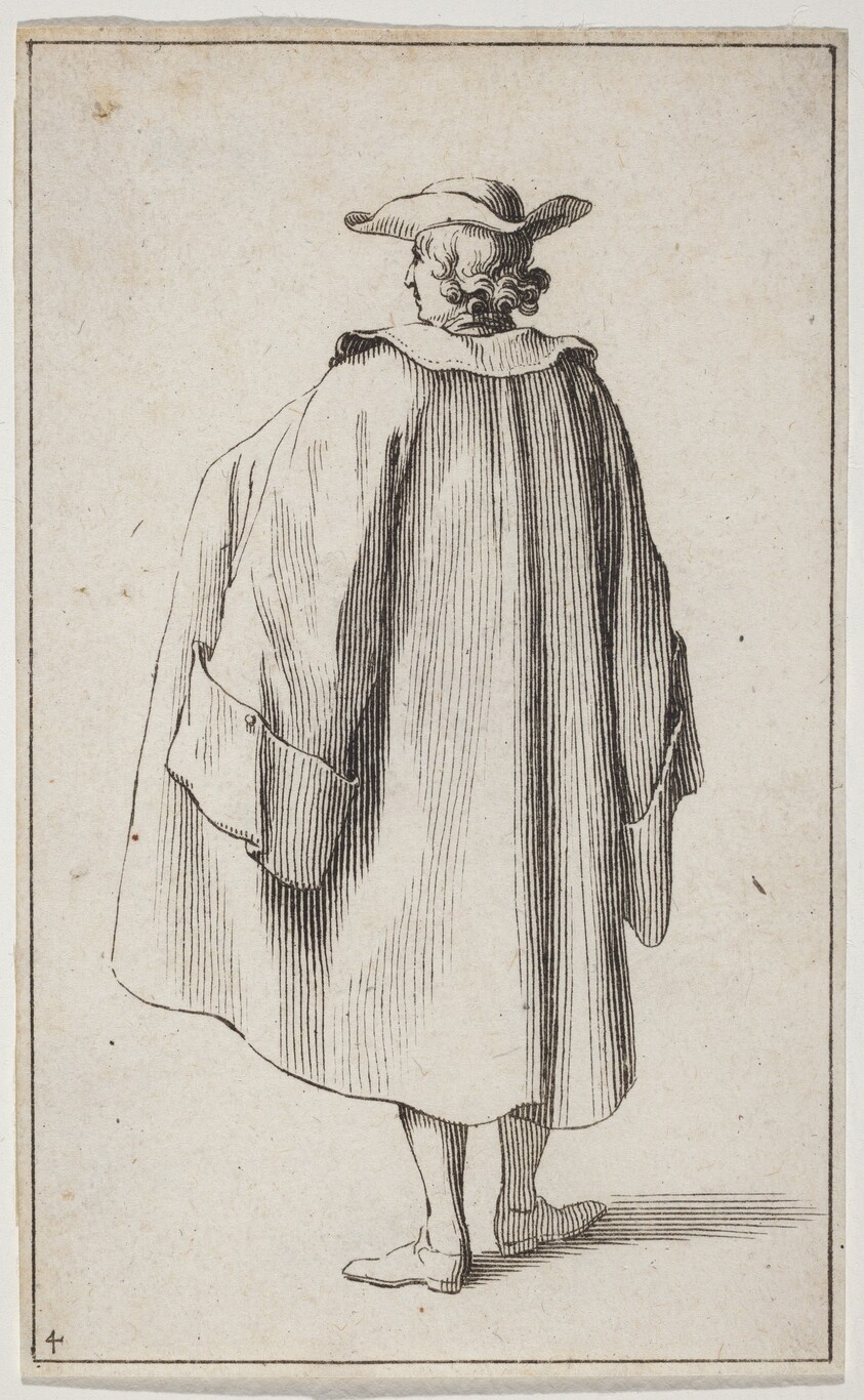 Standing Man Viewed from Behind