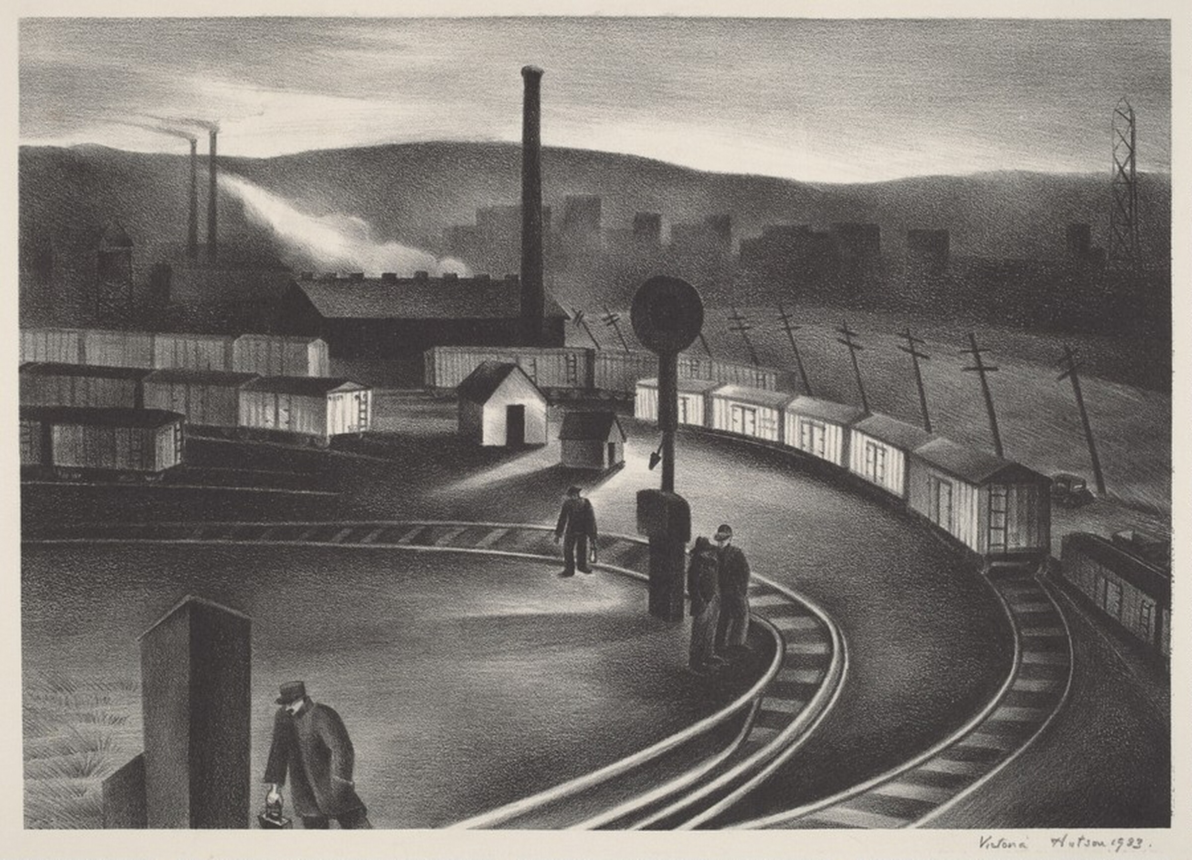Freight, Victoria Hutson Huntley, 1933