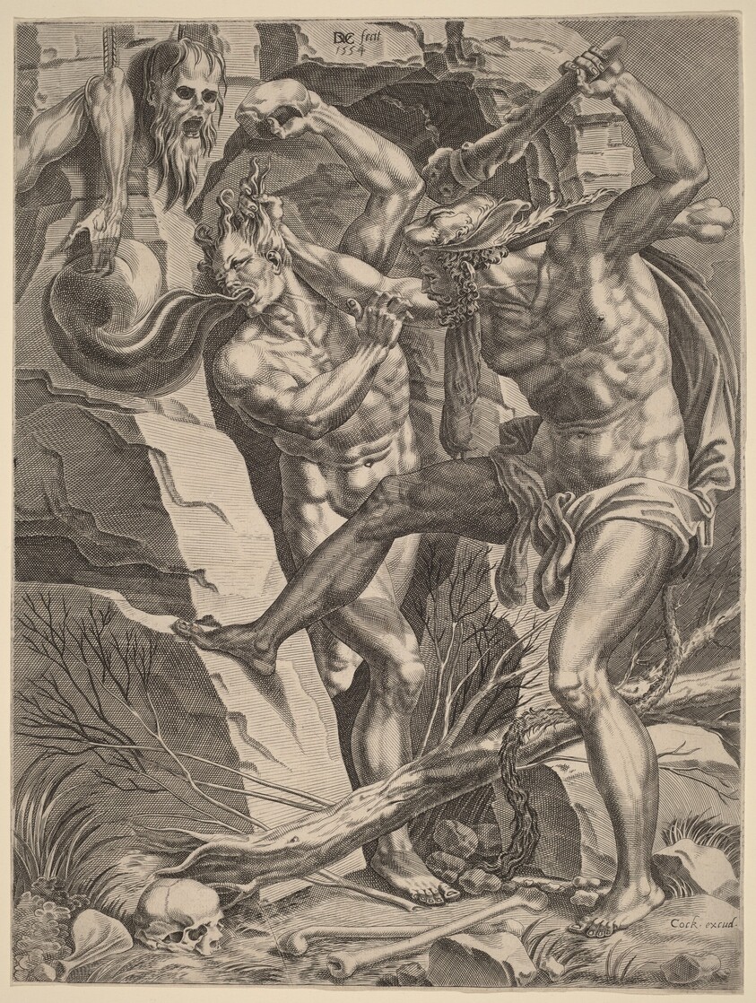 Hercules Killing Cacus