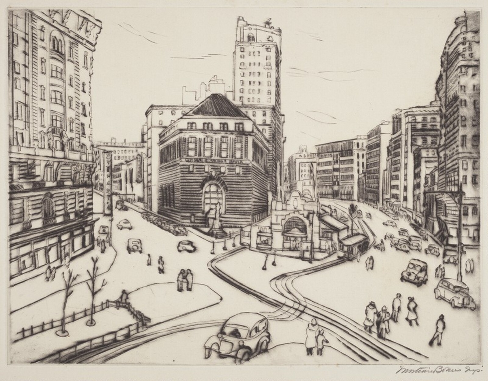 Verdi Square, Mortimer Borne, 1935