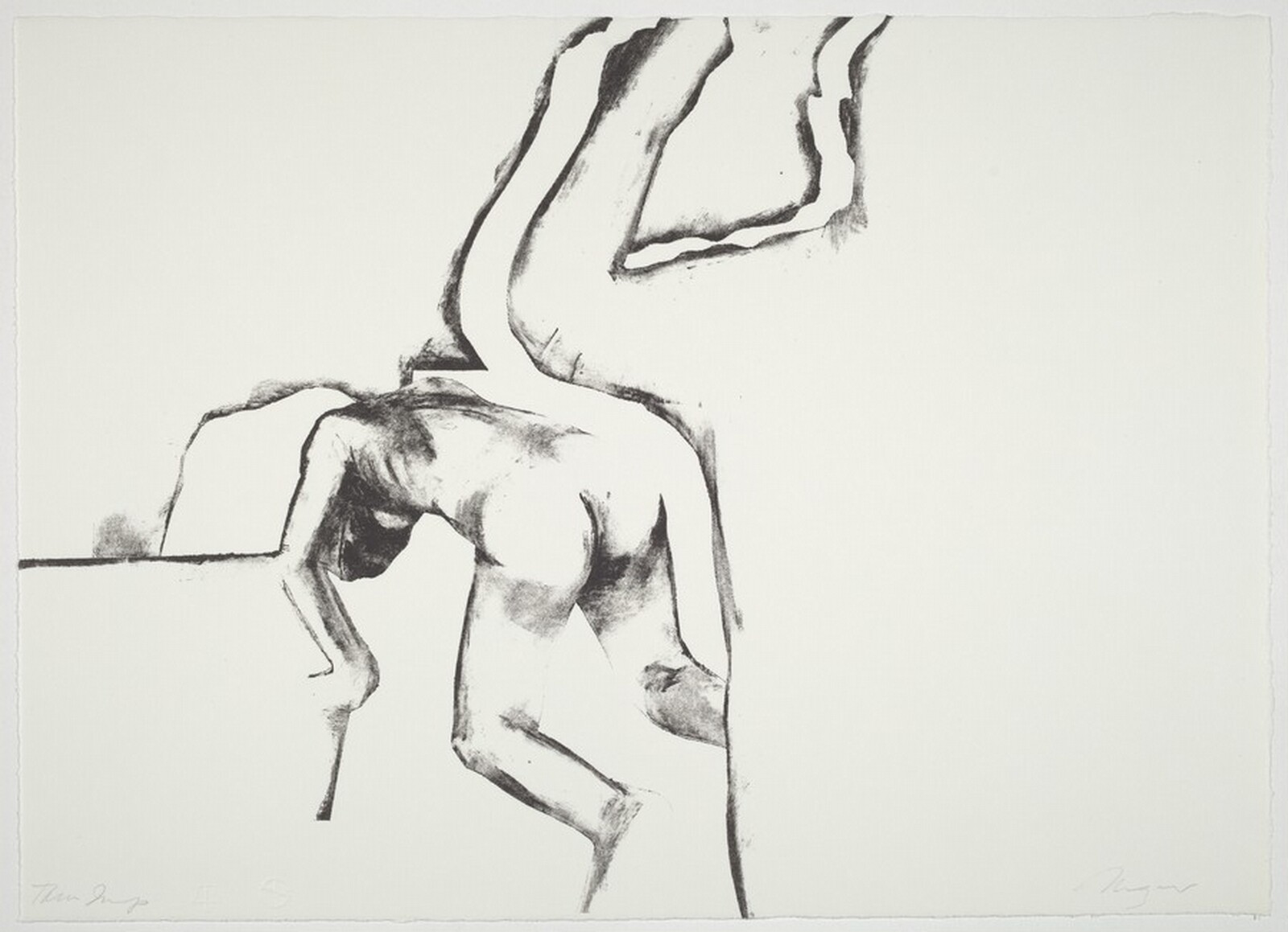 Untitled (1), Michael Mazur, 1968
