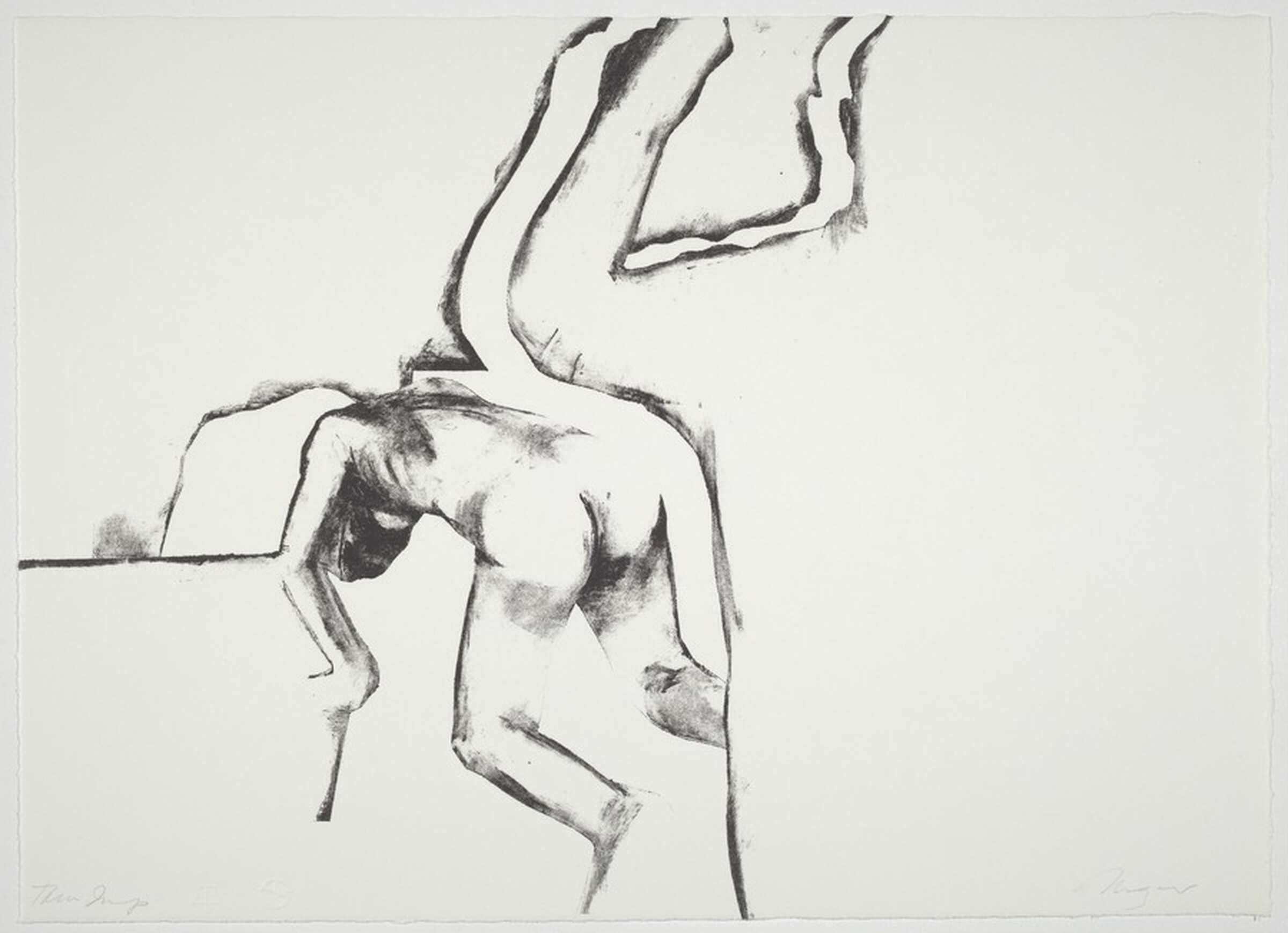 Untitled (1), Michael Mazur, 1968