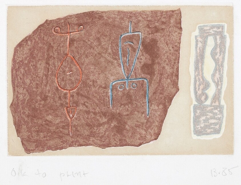 Untitled #3 (Sepia Rock)