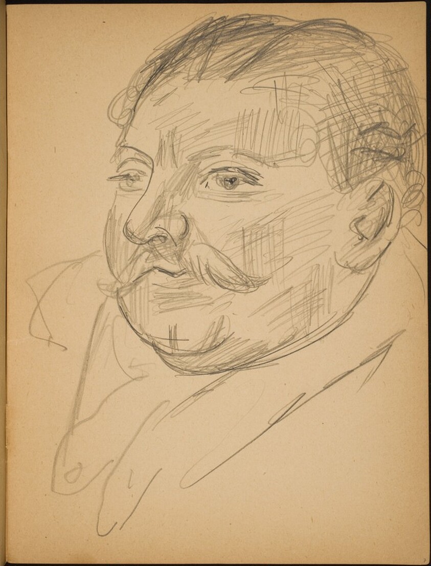 Bildnis Heinrich George (Portrait of Heinrich George) [p. 7]
