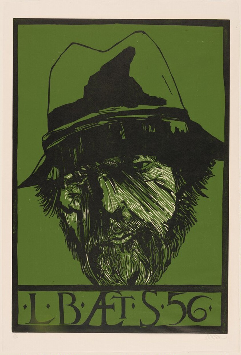 Leonard Baskin at 56