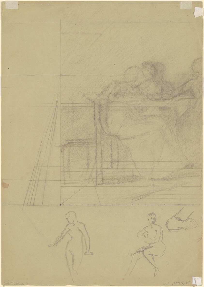 Studies of Figures [verso]