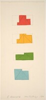 Four Paintings, Robert Mangold, 1978