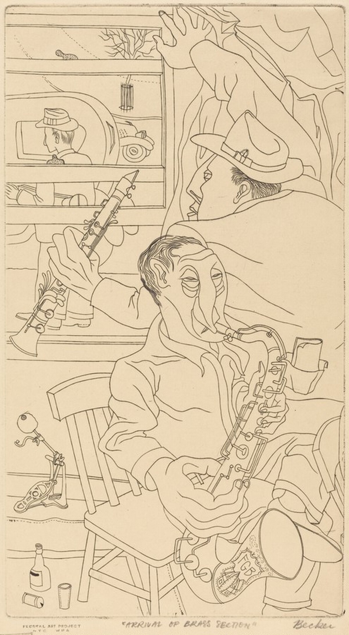 Arrival of Brass Section